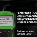„Fehlercode P0016 bei Chrysler Grand Caravan erfolgreich behoben – Ursache und Lösung“