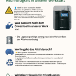 ♻️ Was passiert mit dem Altöl aus deinem Auto? Nachhaltigkeit in unserer Werkstatt